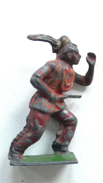 3 soldat de plomb - jouet ancien CBG