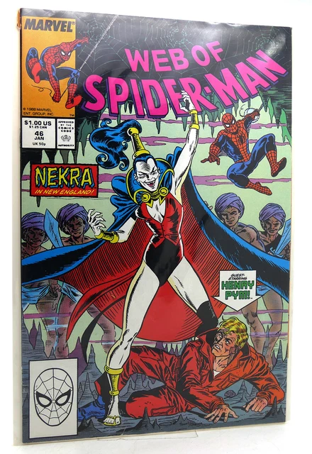 WEB OF SPIDER-MAN VOL 1 NO. 46 JANUARY 1989  1st Edition 1st Printing