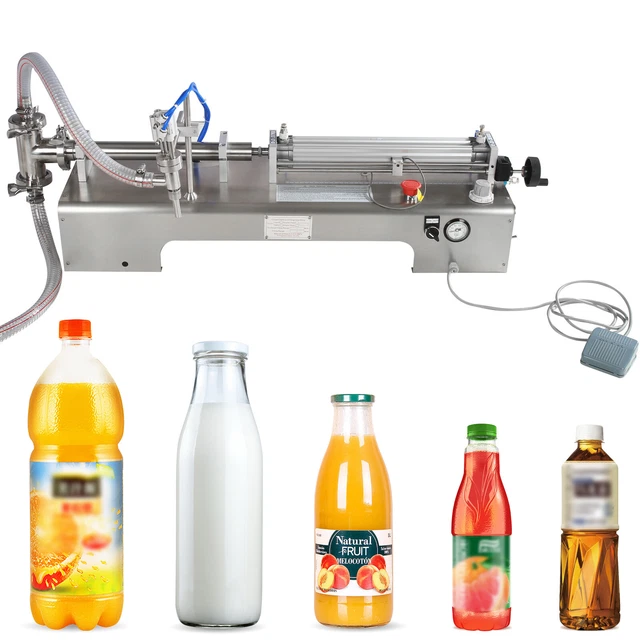 Semi-automatic Liquid Filler Oil Water Liquids Filling Machine 20-30 Bottles/Min
