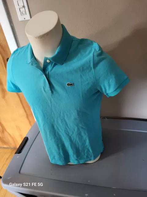 LACOSTE MENS CLASSIC Fit Polo Shirt Sz 40/M..in Great Condition...no ...