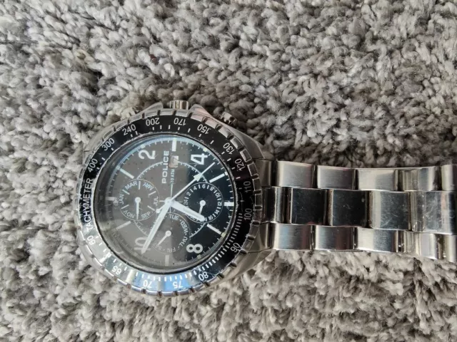 MENS POLICE UPSIDE Watch 15414JSBL 61P 1.20 PicClick UK