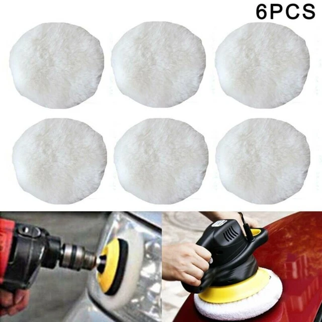 Auto Poliermaschine Polierpad for 22.9cm &25.4cm Imitation Lamm Kaschmir Weich
