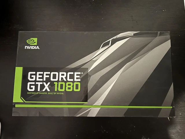 Nvidia GTX 1080 8 GB Founders Edition With Box and Manual
