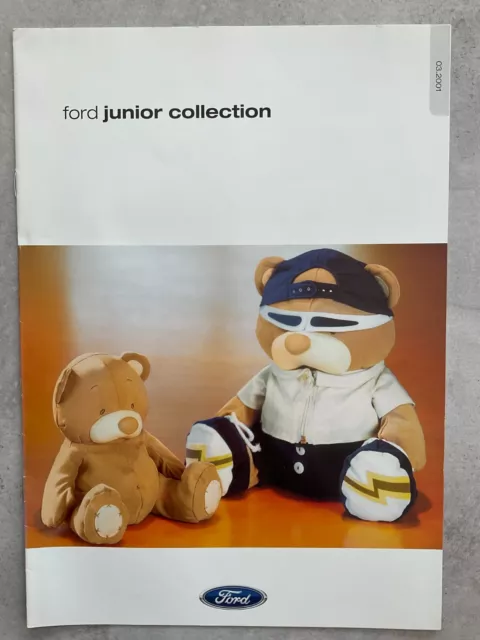 Ford Junior Collection Irish Market Car Accessories Brochure - March 2001