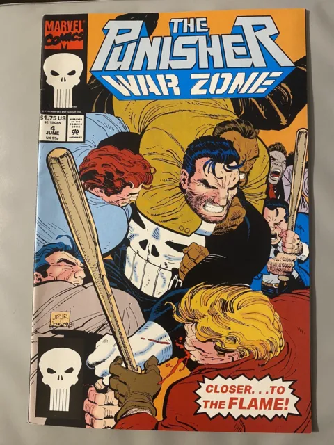The Punisher: War Zone #4 1992 Marvel Comics Comic Book