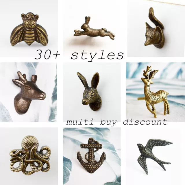 VINTAGE ANIMAL DOOR Knobs Cabinet Drawer Pull Hare Fox Stag Bumble Bee Rabbit EUR 4,47 - PicClick FR VINTAGE ANIMAL DOOR Knobs Cabinet Drawer Pull Hare Fox Stag Bumble Bee Rabbit EUR 4,47 - PicClick FR