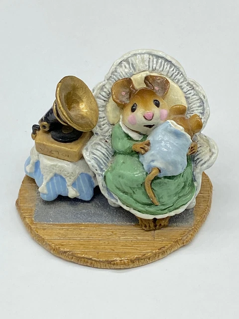 Wee Forest Folk WFF M-176 Grammy-Phone with WFF box