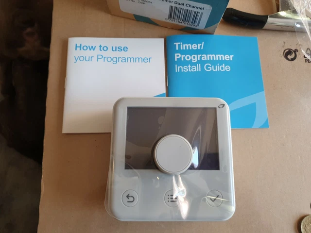BRITISH GAS DCP Dual Channel Electronic Programmer 555054 EUR 34,93 -  PicClick FR