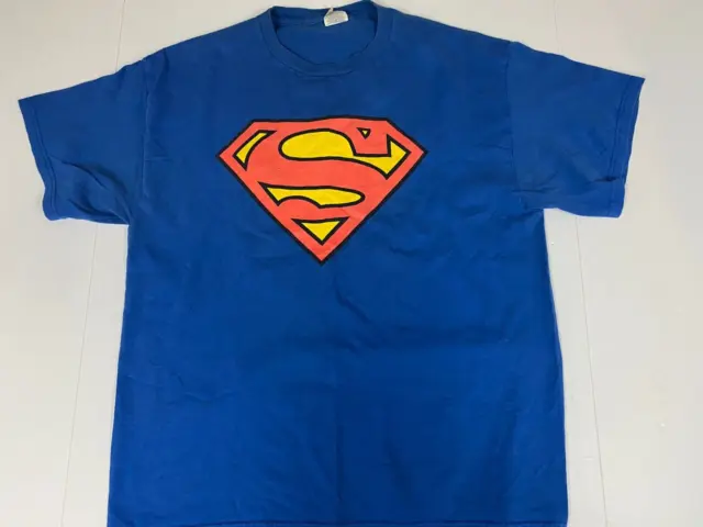 Orlando Magic Dwight Howard MEns T shirt L blue superman graphic