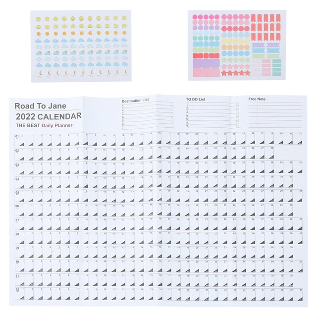Calendario 2022 Visualizzazione Del Calendario Da Parete Mini Ufficio