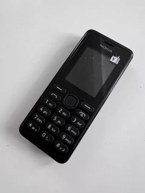 Nokia 108 RM-945 Vodafone Network Black Simple Mobile Phone