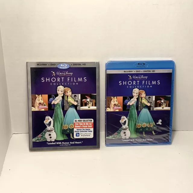 Walt Disney Animation Short Films Collection Blu-ray + DVD + Digital HD / New