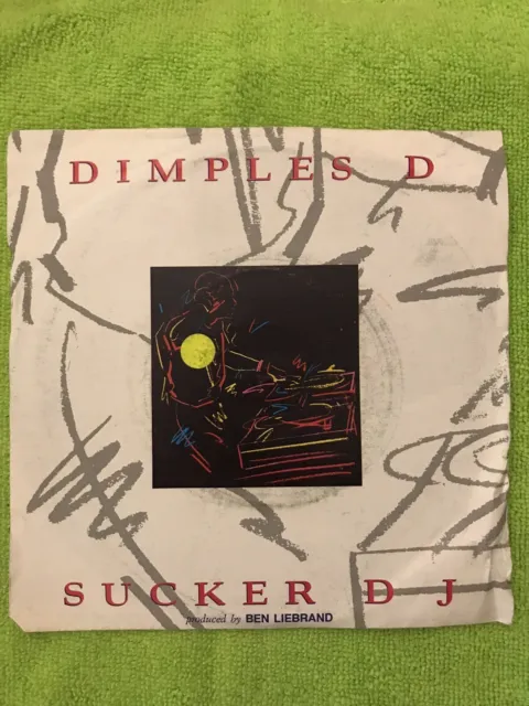 Dimples D-Sucker Dj 7" Vinyl Single Record 1990!!