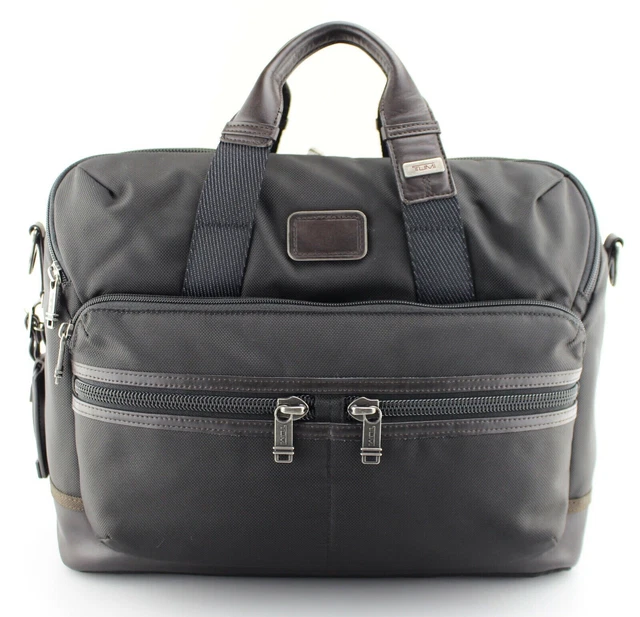 TUMI 'Alpha Bravo Patrick' Hickory Brown Nylon Laptop Briefcase - 222644HK2