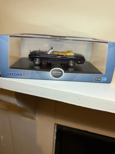 Oxford 1/43 Rolls Royce Corniche Décapotable Sable Diecast