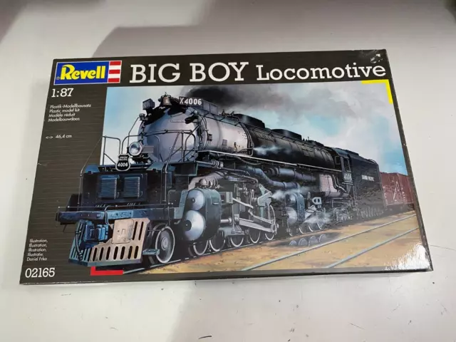 REVELL 1 87 SCALE American Big Boy locomotive plastic kit . 15.00