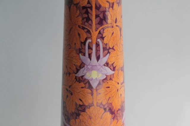 Vase céramique Sophie L'Eplattenier Sarreguemines Art Nouveau (63872) 2