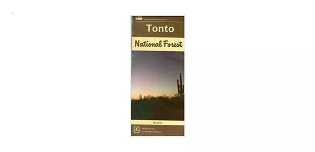 Map - Tonto National Forest - USDA Topographic Map - Arizona USA