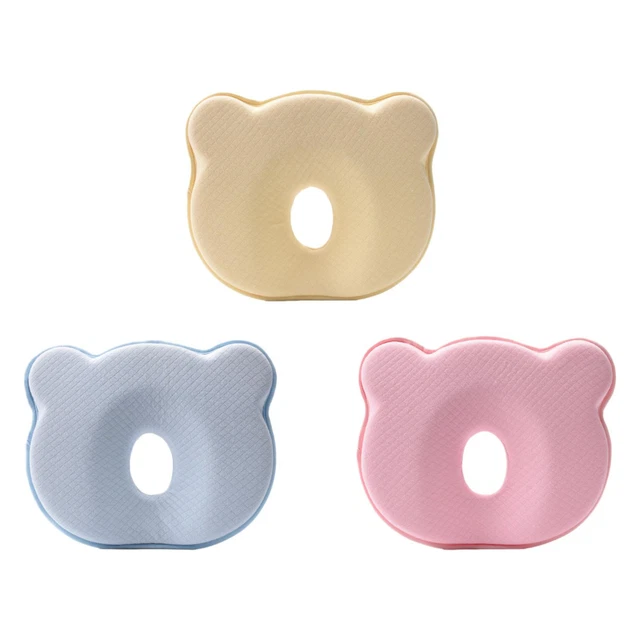 Baby Pillow Newborn Head Protection Infant Bedding Cushion Anti Roll Sleep Pad
