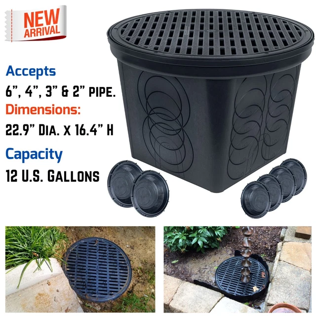 ROUND LARGE CATCH Basin for Opening Yard Drainage Storm Water/ Sump