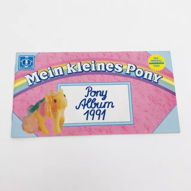 Mein Kleines Pony G1 Album Katalog Prospekt 1991 Hasbro My Little Pony