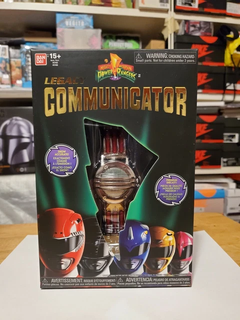 Power Rangers Comunicator MIGHTY MORPHIN POWER Rangers MMPR Legacy Communicator BRAND NEW SEALED ...