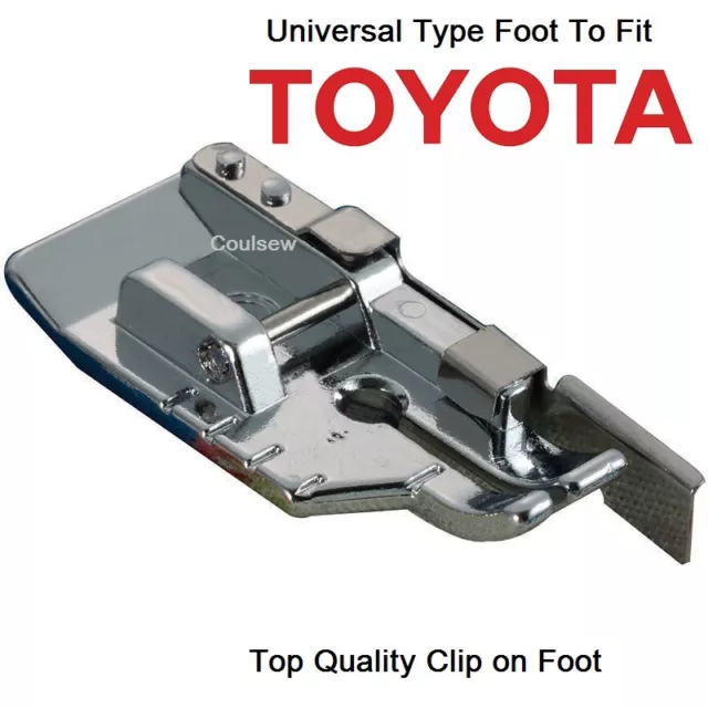 1/4 INCH PATCHWORK QUILTING FOOT + GUIDE Fits TOYOTA SEWING MACHINES