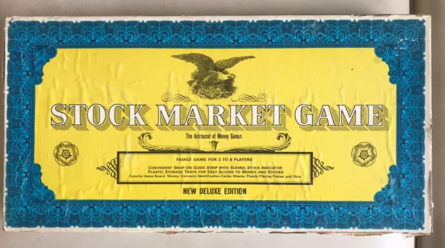 Vintage STOCK MARKET GAME Complete !! 1968 John Sands