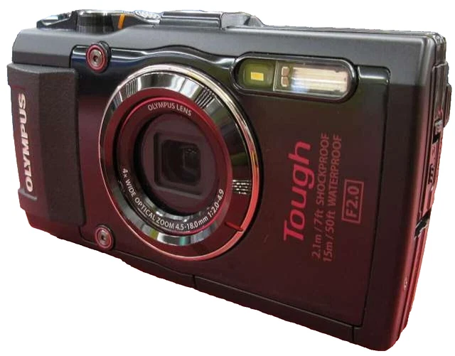 OLYMPUS STYLUS TG-4 TOUGH Digital Camera Pixel: 16 megapixels Used From Japan