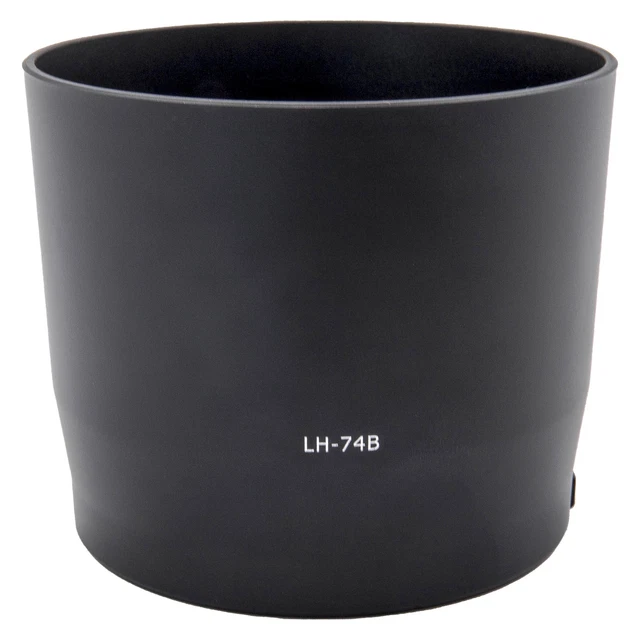 Mllepjdh ET-74B Gegenlichtblende Für Canon EF 70-300mm F/4-5.6 IS II Objektiv, 67 Mm, Schwarz - Nicht Für RF 100-400 Mm