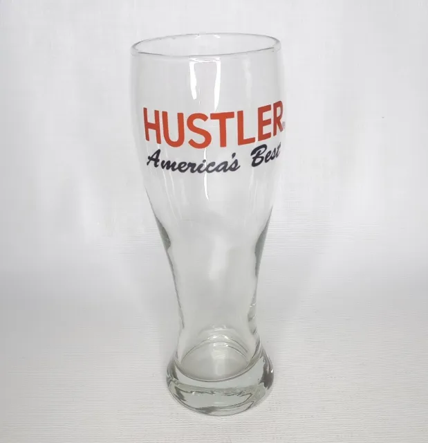 Hustler "Americas Best" 20oz 9" Pilsner Beer Glass