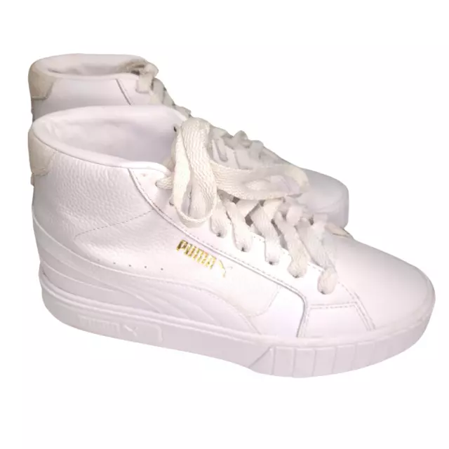 Puma Womens Cali Star Mid Leather Sz 9