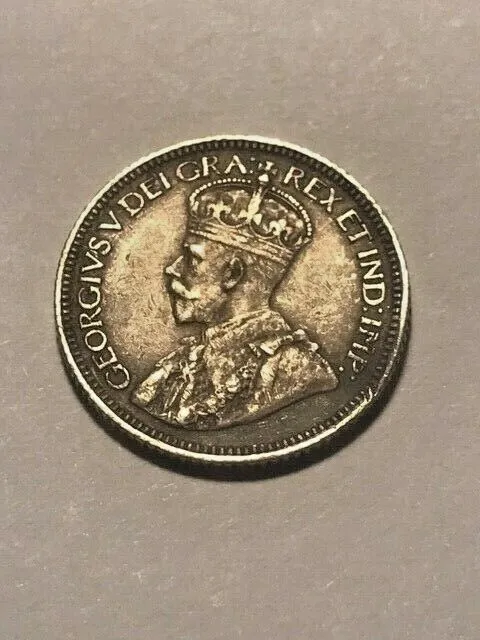 1936 Canada 10 Cents Silver VF #11668