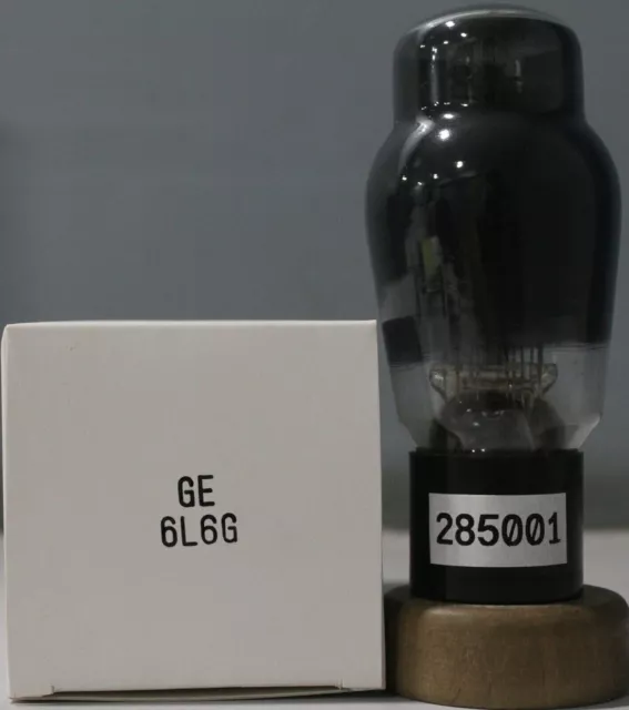 6L6G General Electric prodotto negli USA Amplitrex testato n. 285001 2