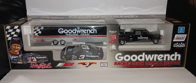 1993 Brookfield Dale Earnhardt Goodwrench Racing Team Truck & Trailer plus Car