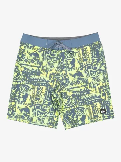 QUIKSILVER Men HighLine SurfSilk QS 69 19" Stretch Board Shorts Size: 36