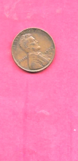 Us Lincoln Wheat Cent 1939 S Vf-Very Fine-Nice Old Vintage Antique Penny Coin