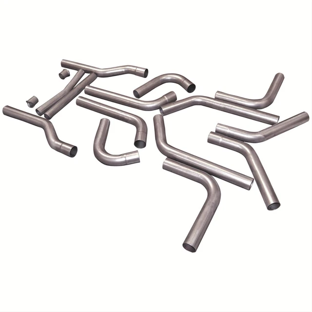 Flowmaster 815936 Exhaust System U-Fit Duals Steel Header-Back 2.5" Dia