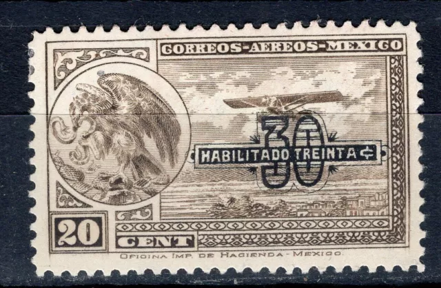 MEXICO 1932 AIR MAIL STAMP Sc. # C 46 MH