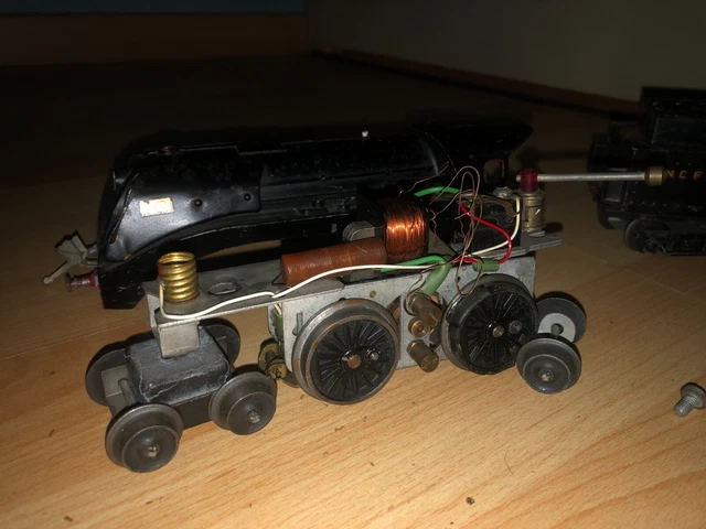 Locomotive à Vapeur JEP La Fléchette 220 Avec Tender – Échelle O, Acier Embouti, 1935