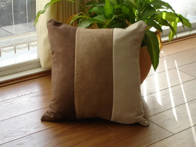 Super soft faux suede cushion covers