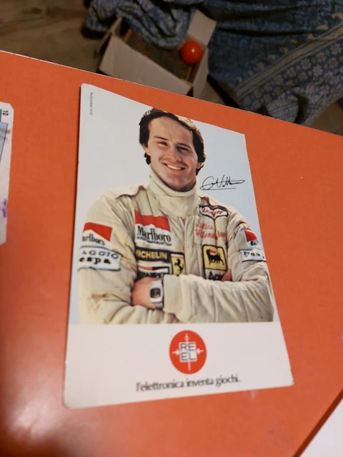 Autocollant Maglificio Boys Team Gilles Villeneuve Timbre Original