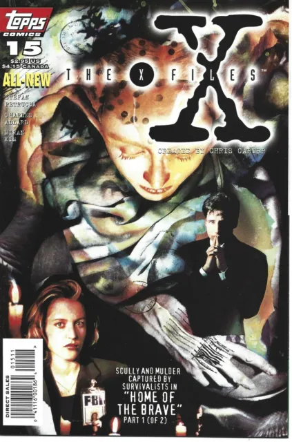 The X-Files #15 Topps Comics 1996 Bagged And Boarded