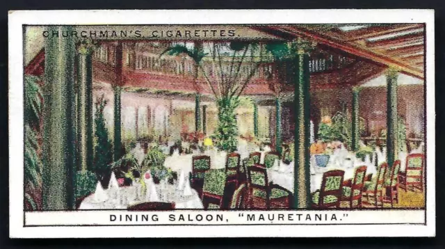 Churchman - Life In A Liner - #6 Dining Saloon