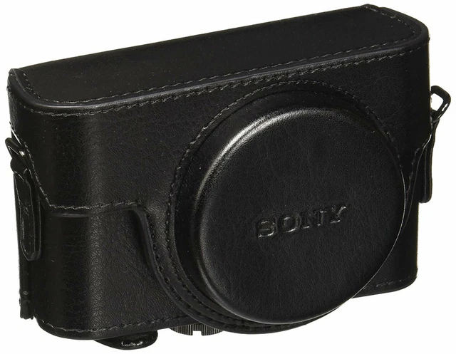 SONY Official Jacket Case LCJ-RXF B Black for RX100III RX100II RX100 Japan
