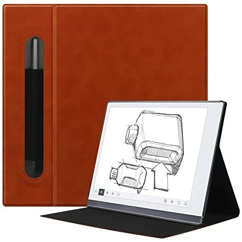 VOVIPO Étui en Cuir Ultra-Fin avec Support et Poche pour Remarkable 2 10.3 Di...