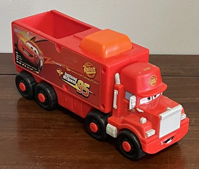 FISHER PRICE DISNEY PIXAR CARS WHEELIES Racers MACK Truck HAULER TALKS ...