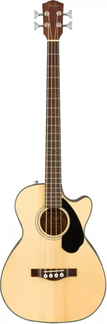 Fender CB-60SCE NAT Akustikbass Gitarre mit Pickup - NEU