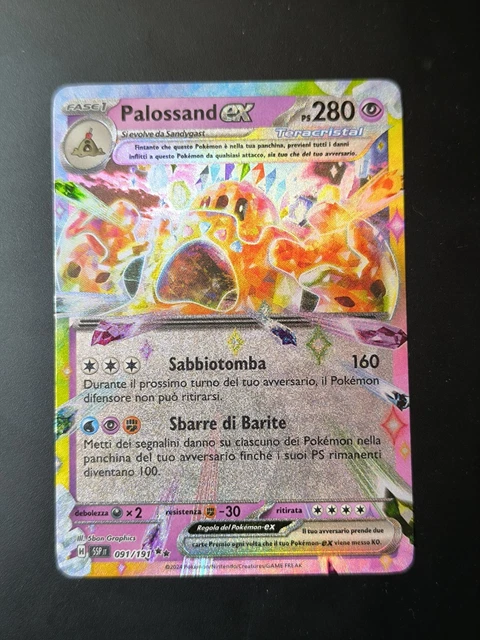 Palossand EX 091/191 Double Rare | Surging Sparks | Pokémon TCG NM