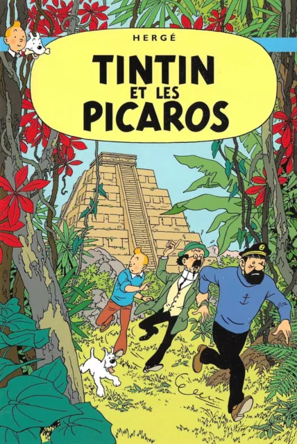 Carte Postale - Les Aventures de Tintin - Tintin et les picaros